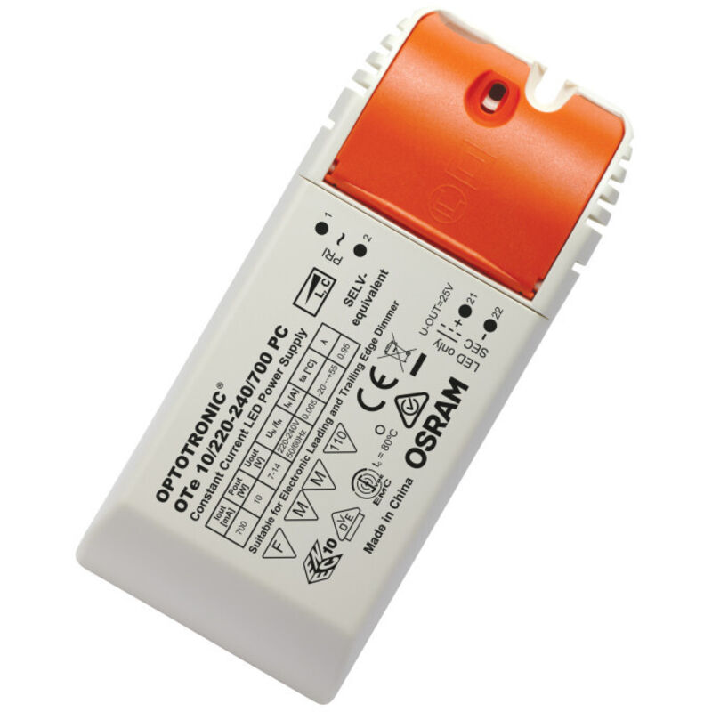 foto del prodotto indigo osram optotronic ote cc ote10 220 240 700 trasformatore led per pc lve 4052899105300 