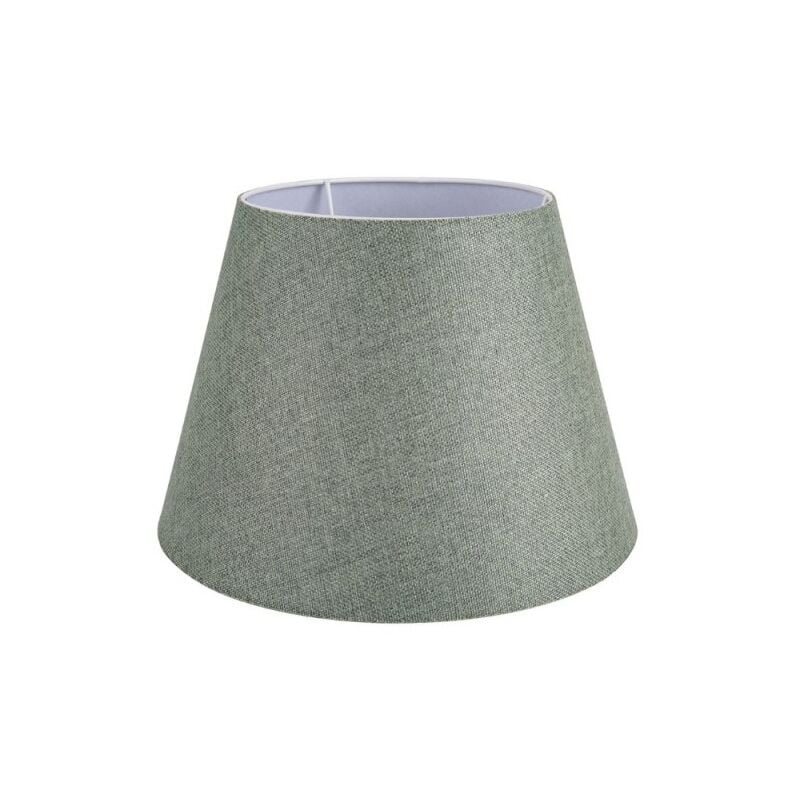 foto del prodotto indomita paralume tessuto verde cono tripod mdl2638