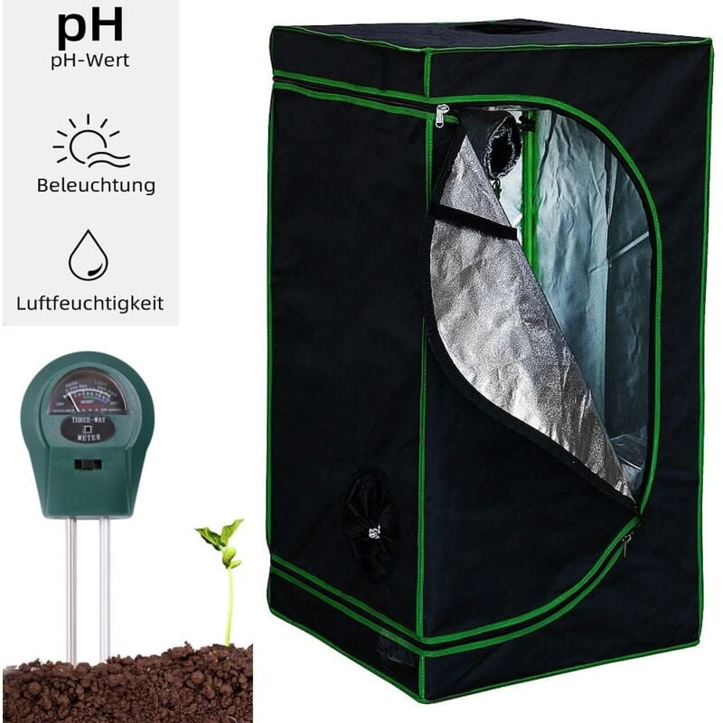 foto del prodotto indoor greenhouse 60x60x180cm growbox growbox growroom growroom grow tent growing cabinet melko