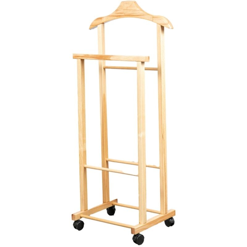 foto del prodotto indossatore per abiti oscar in faggio naturale, 44x97x29 cm