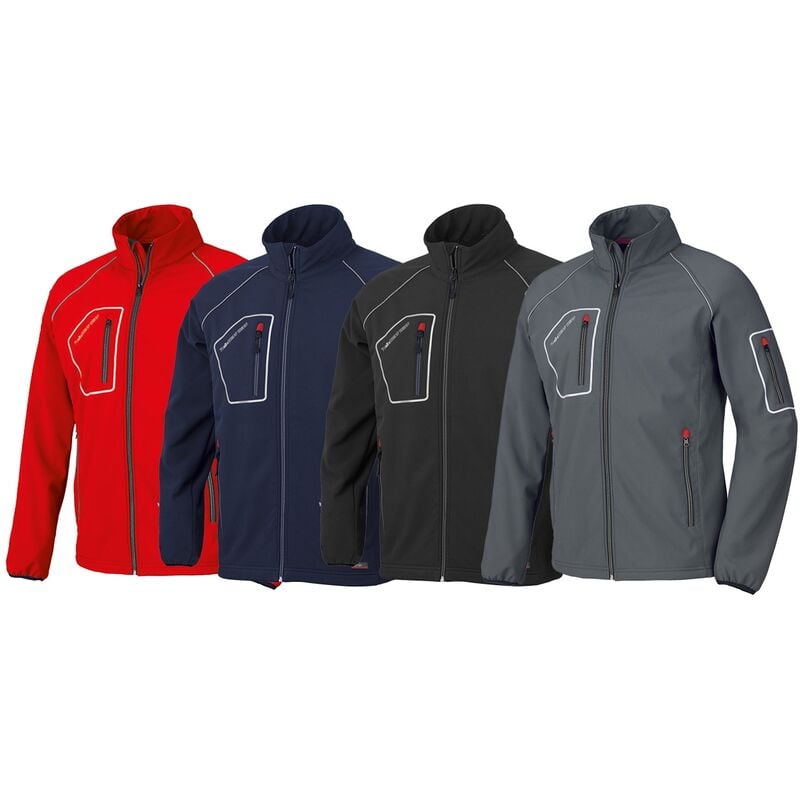 foto del prodotto industrial starter giacca da lavoro issa line just 04515n m blu blu