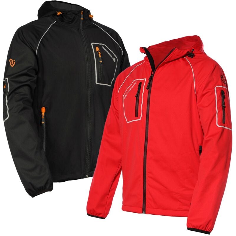 foto del prodotto industrial starter giubbotto da lavoro issa line thiny softshell s nero