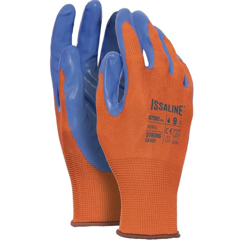 foto del prodotto industrial starter guanto strong catch nbr arancio