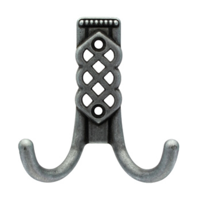 foto del prodotto inferramenta appendiabiti antichizzato art. 43144z mm.81x80 rust.. prezzo per 1 pezzo.