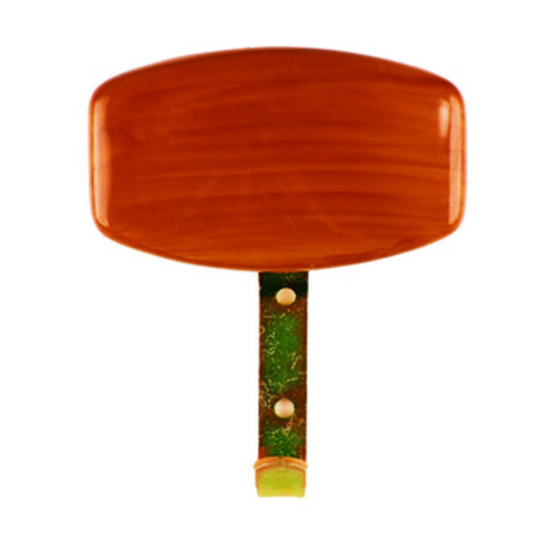 foto del prodotto inferramenta appendiabiti in plastica art. 801 teak. prezzo per 1 pezzo.