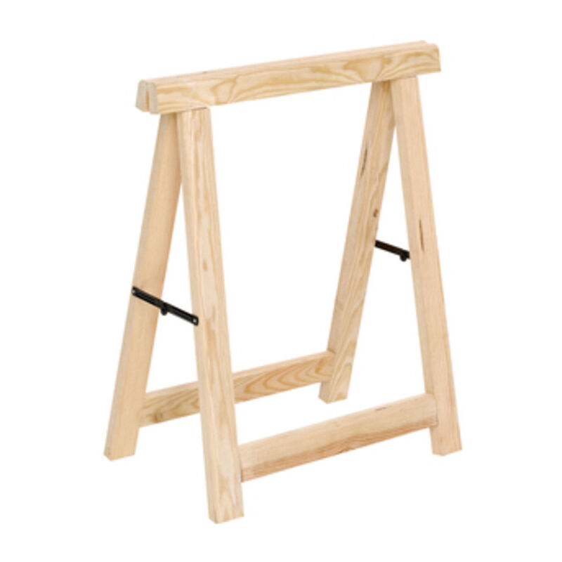 foto del prodotto inferramenta cavalletto multiuso in legno di pino robustus cm 75x80h