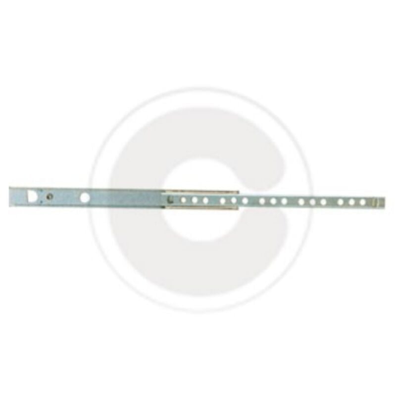 foto del prodotto inferramenta coppia guide acciaio zincato per cassetti scorrevoli 35 cm guida cassetto