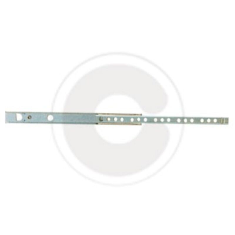 foto del prodotto inferramenta coppia guide acciaio zincato per cassetti scorrevoli 40 cm guida cassetto