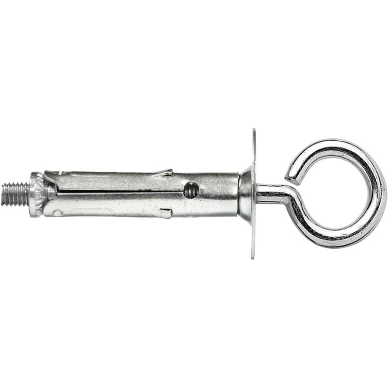 foto del prodotto inferramenta mini tassello zinco cromato occh. chiuso mm.6. prezzo per 1 pezzo.