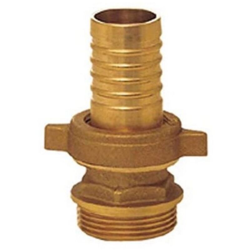 foto del prodotto inferramenta raccorderia motopompe raccordo ottone 3 pz. diritto 1.1 2x40 1 pz