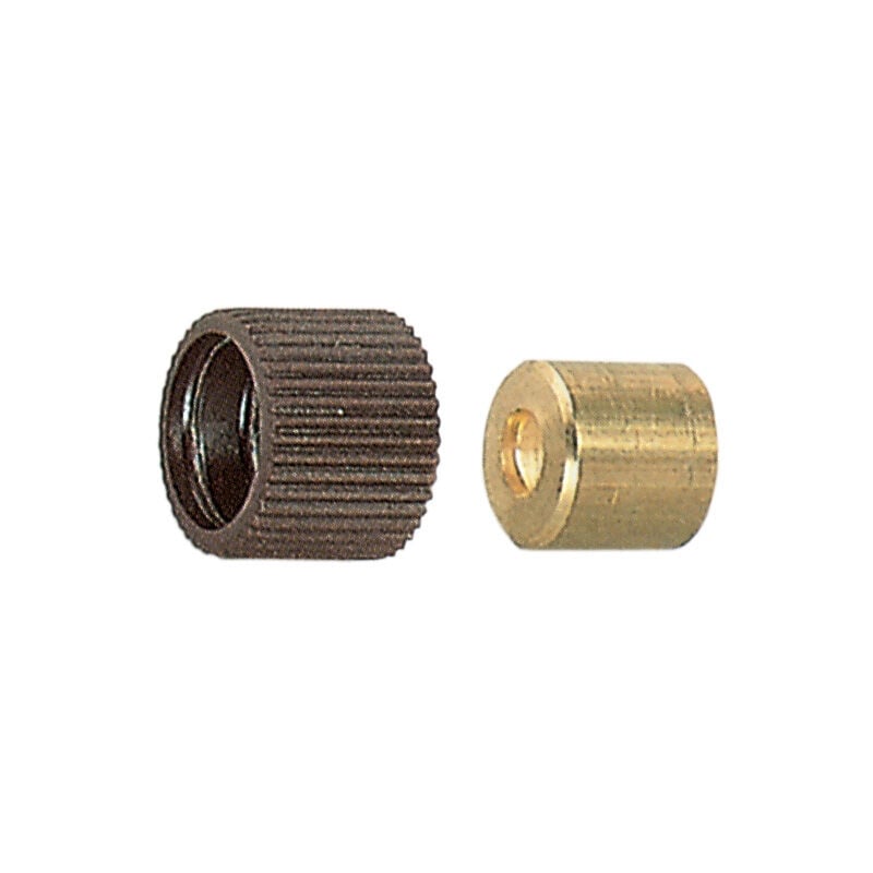 foto del prodotto inferramenta sc reggipiani con gomma 12 mm e viti marrone pz.8 