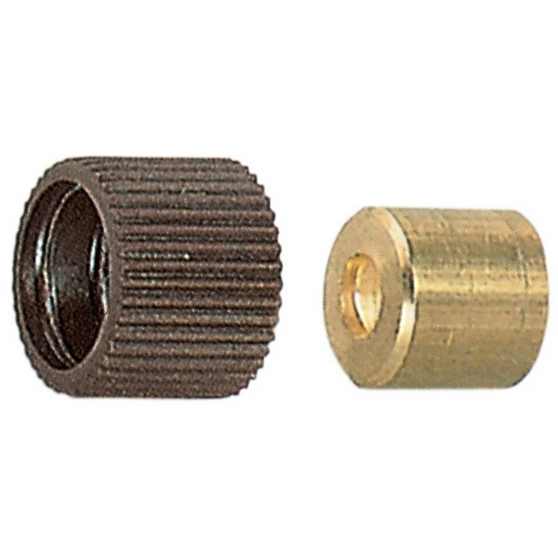 foto del prodotto inferramenta - sc reggipiano con gomma 12 mm e viti bianco (pz.8)