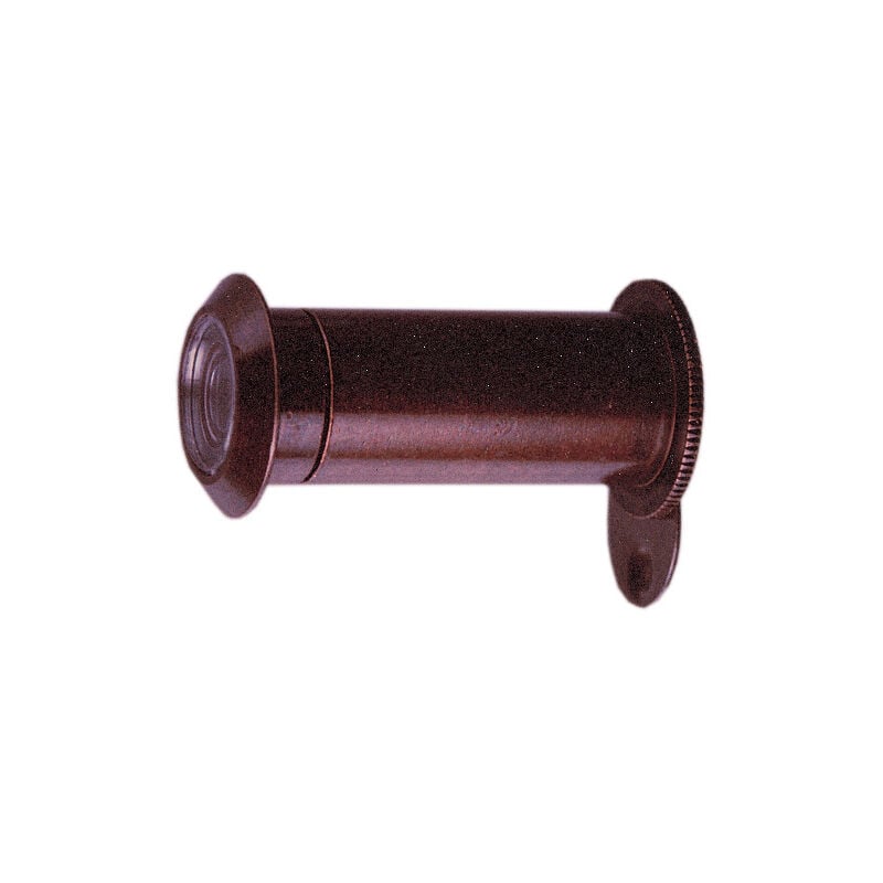 foto del prodotto inferramenta spioncino bronzo eurovista 3 lenti 180o 16 mm lunghezza 40 60 mm per porte portoni