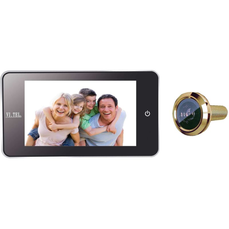 foto del prodotto inferramenta spioncino digitale e0378 oro 4,0