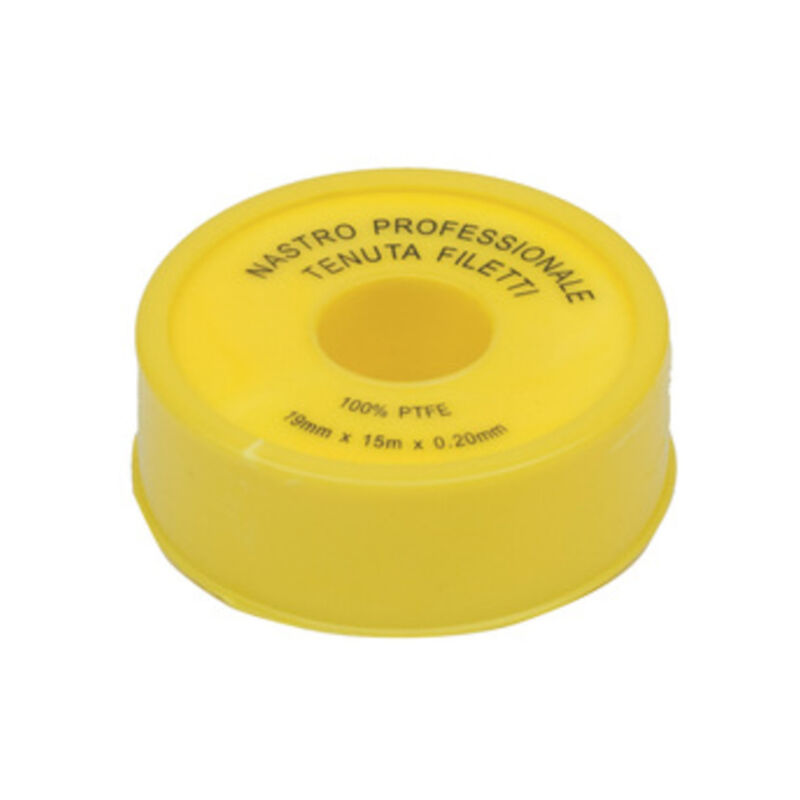 foto del prodotto inferramenta teflon profess.le in rotoli da mm.19 x 15ml.. prezzo per 1 pezzo.