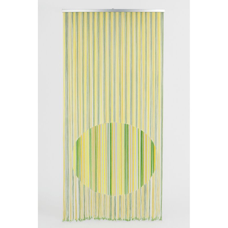 foto del prodotto inferramenta tenda moschiera cordoncino cm.125x240 verde chiaro zanzariera anti mosche