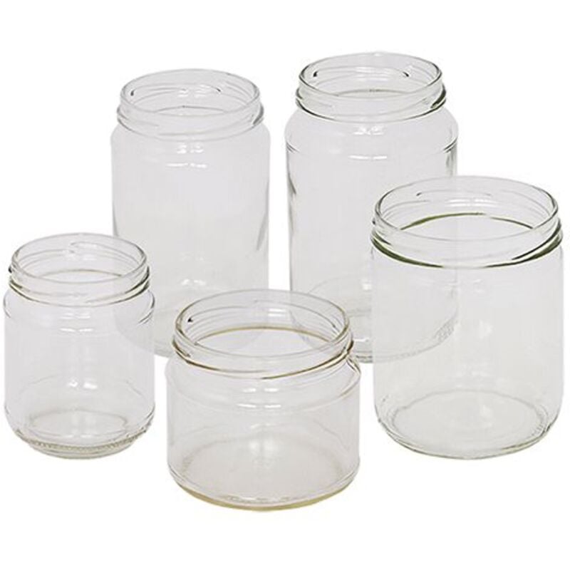 foto del prodotto inferramenta vaso boccaccio in vetro cee per alimenti 314 ml imboccatura twist off 63 mm bianco senza tappo