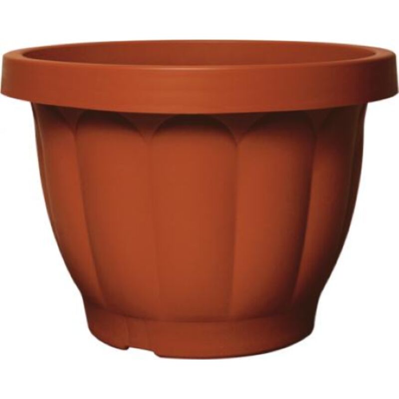 foto del prodotto inferramenta vaso mod dorico in resina bronzo 20 cm arredo interno esterno giardino