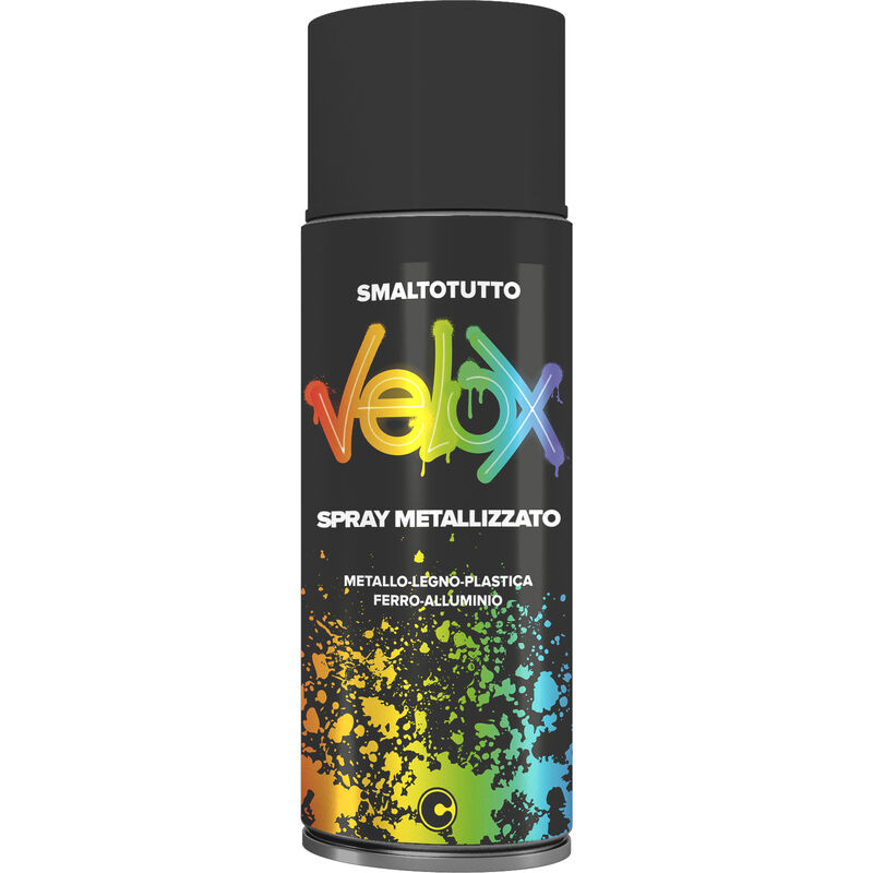 immagine 0 del prodotto inferramenta velox spray metallizzato argento b165