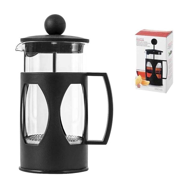 foto del prodotto infusiera in acciaio inox nera