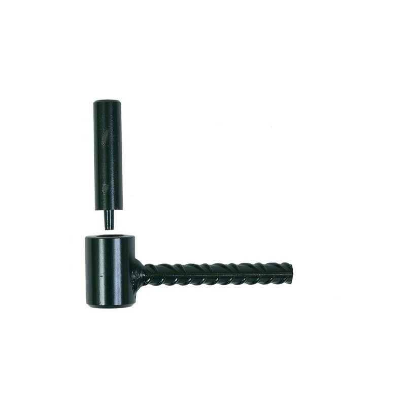 foto del prodotto ing fixations - cerniera a blocco breeze 16 nero chimico cataforesi fissi ing - 14 x 150 - a001110