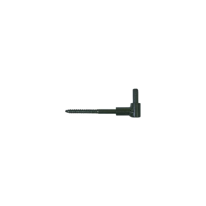 foto del prodotto ing fixations cerniera in legno cataforesi nera 14 fissi ing per persiana doppia perno cerniera 12x160 a000810