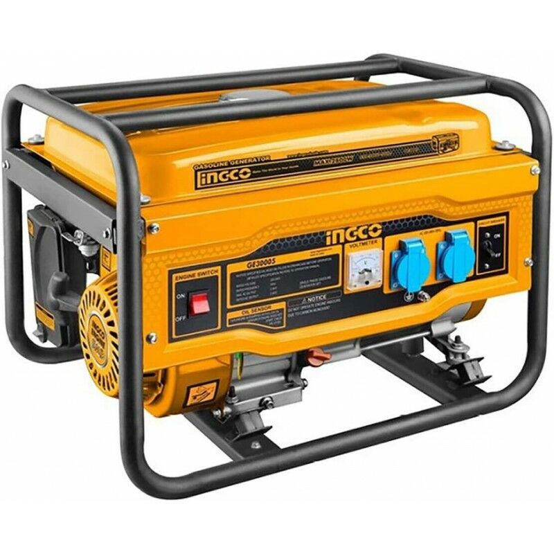 foto del prodotto ingco generatore di corrente gruppo elettrogeno a benzina 2,8 kw ing co 4t 210cc 7hp