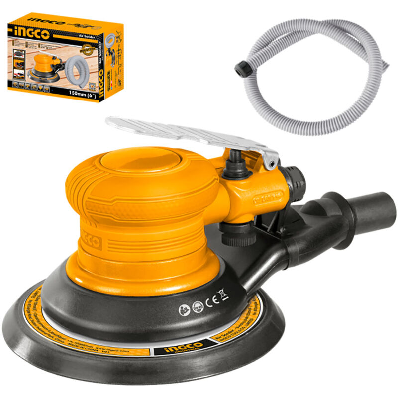foto del prodotto ingco levigatrice rotorbitale pneumatica 150 mm aps1512