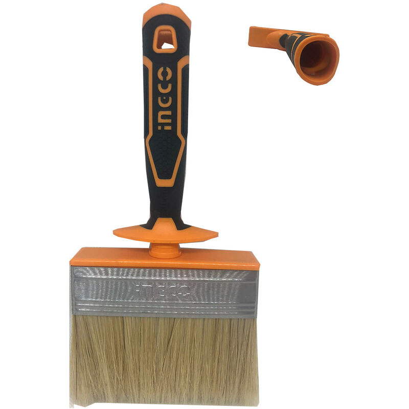 foto del prodotto ingco plafoncino pennello setola bionda manico soft touch 120x30 mm hclb120308