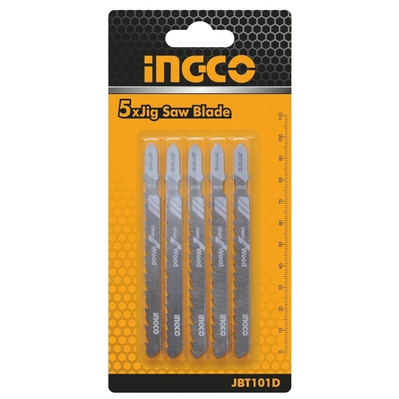 foto del prodotto ingco set 5pz lame ricambio 74mm per legno seghetto alternativo