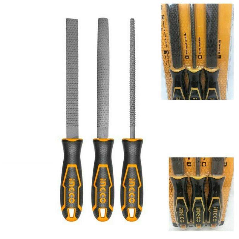 foto del prodotto ingco set raspe legno 3 pz 20 cm hktfw0308