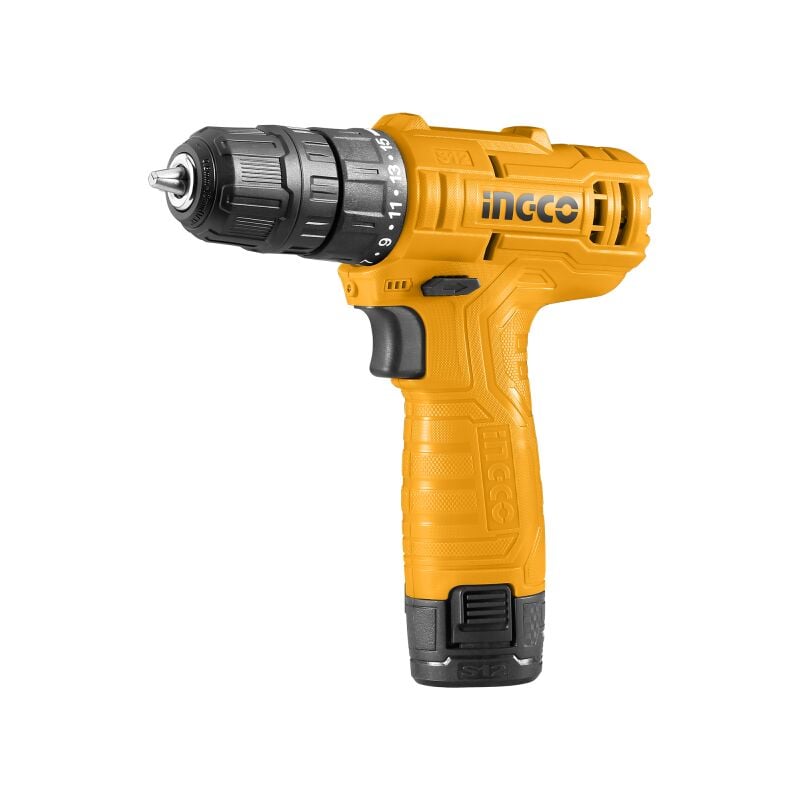 foto del prodotto ingco trapano avvitatore a batteria 12v al litio cdli12415