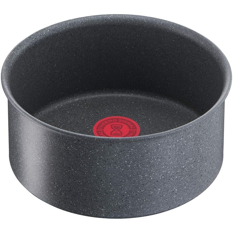 foto del prodotto ingenio mineralis green casseruola fonda 20 cm, casseruola in alluminio 100 riciclato, per gas, forno e induzione, con indicatore di cottura,