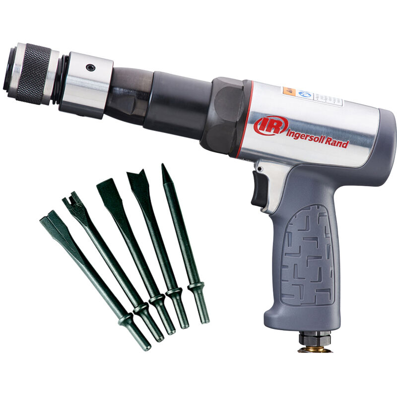 foto del prodotto ingersoll rand kit martello pneumatico 119maxhk con codolo lungo accessori