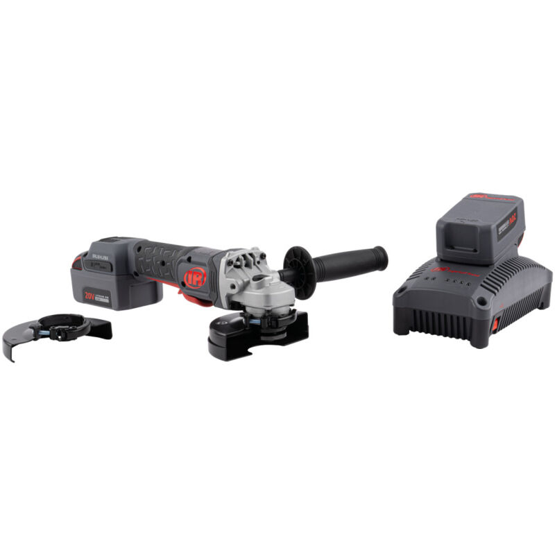 foto del prodotto ingersoll rand kit smerigliatrice angolare tagliente a batteria ingersoll rand g5351m k22 eu, 2x 2,5 ah e caricabatterie