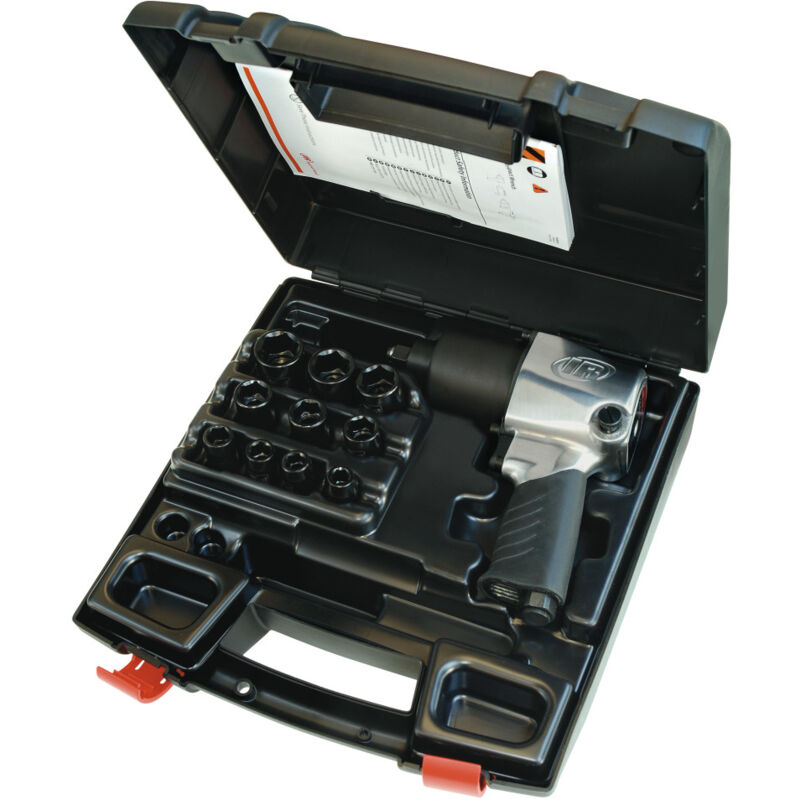 foto del prodotto ingersoll rand set di avvitatori pneumatici 231gxp k, 1 2 10 dadi custodia