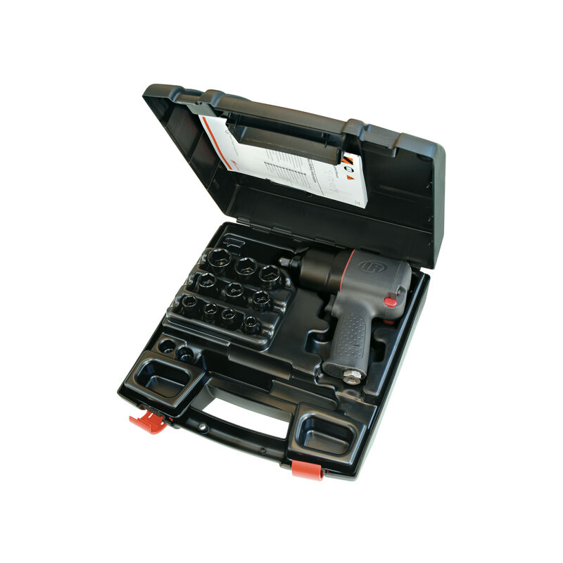 foto del prodotto ingersoll rand set di avvitatori pneumatici a impulsi 2130xp k, 1 2 10 bussole