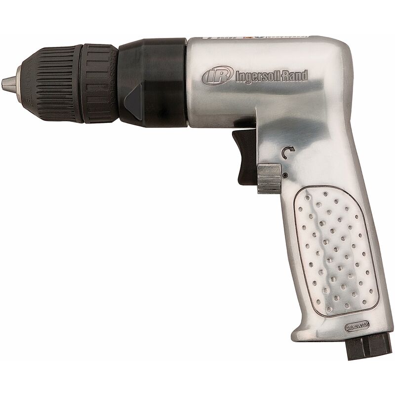 foto del prodotto ingersoll rand trapano pneumatico 7802rakc, reversibile, per impieghi gravosi da 3 8 10 mm con mandrino senza chiave, motore da 0,5 cv