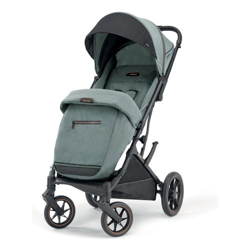 foto del prodotto inglesina maior passeggino leggero compatto pieghevole da 0 4 anni 0 22 kg completo di cappotta, cestino porta oggetti, corrimano, coprigambe, parapioggia colore igloo grey