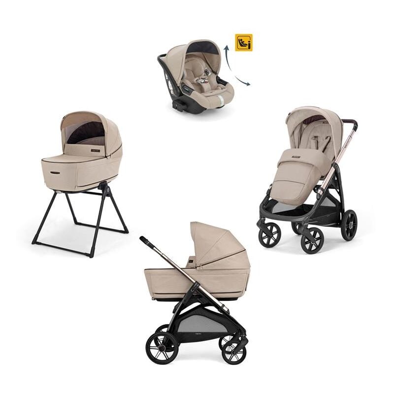 foto del prodotto inglesina sistema modulare trio aptica recline pashmina beige telaio escluso