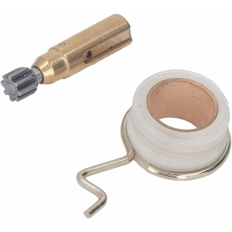foto del prodotto ingranaggio a vite senza fine per pompa dell olio per motosega in alluminio e ferro accessori per pompa dell olio per motosega per ms170 ms180 ms210