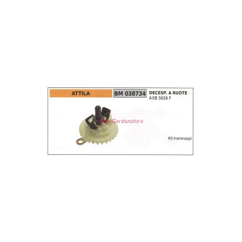 foto del prodotto ingranaggio albero motore attila motore decespugliatore a ruote axb 5616 f 038734