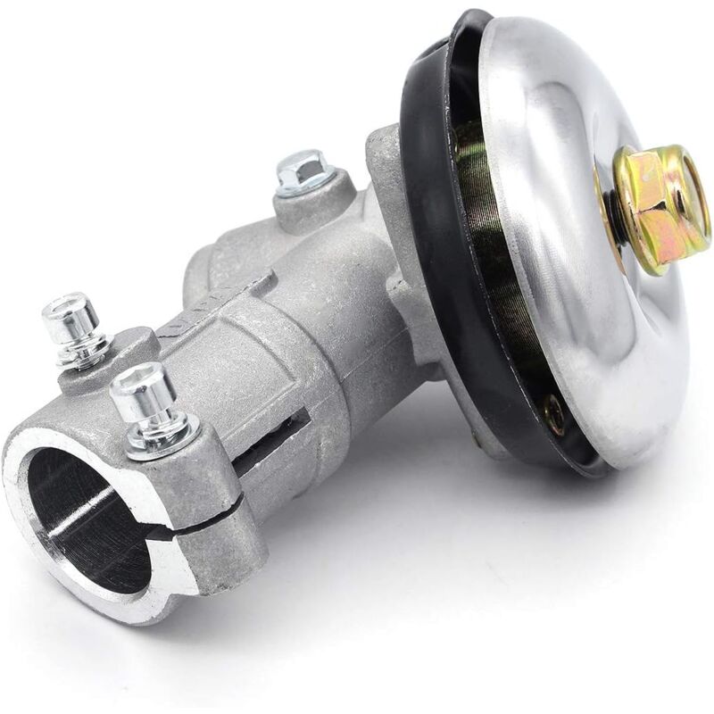 foto del prodotto ingranaggio angolare per decespugliatore da 28 mm, testa di ingranaggio universale per decespugliatore, scatola ingranaggi per tosaerba per