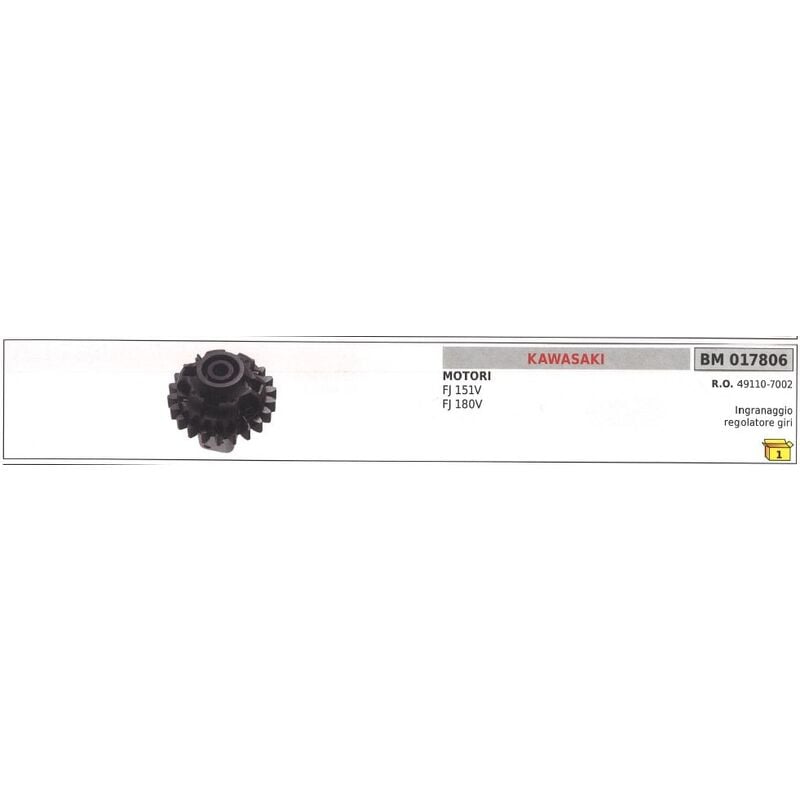 foto del prodotto ingranaggio regolatore giri kawasaki per motore fj 151v 180v 017806