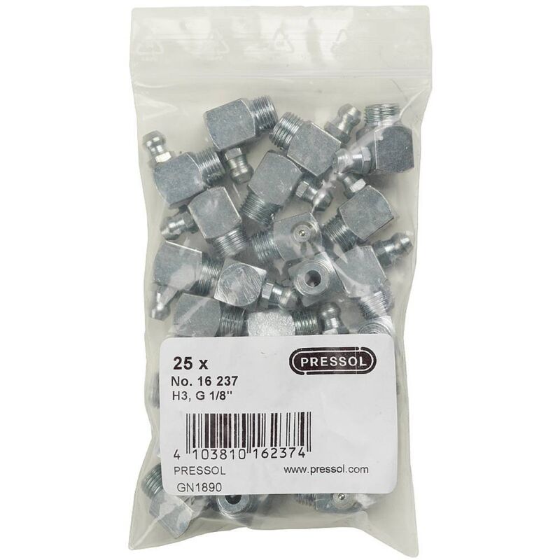 immagine 0 del prodotto ingrassatore conico h3 90 , g 1 8 vz vk 25 pz. pressol