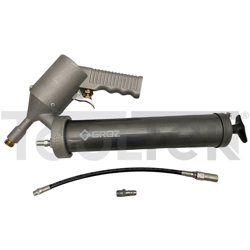 foto del prodotto ingrassatore pneumatico pistola pompa grasso ad aria 400gr 500cc groz