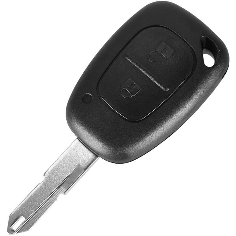 foto del prodotto inhhub custodia per chiave telecomando a 2 pulsanti per kangoo traffic master interstar vivaro movano 2004-2009-inhhub