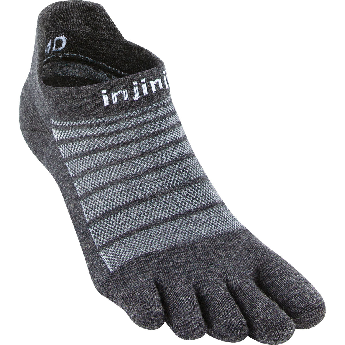 foto del prodotto injinji calzini run lightweight no show merino
