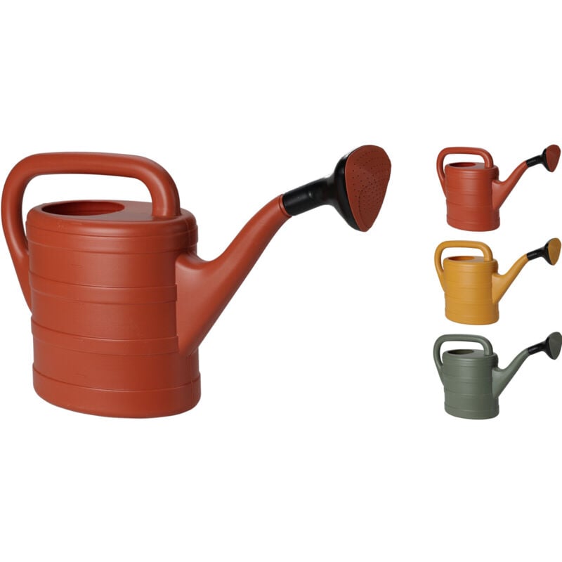 foto del prodotto innaffiatoio 5l in plastica di 3 colori