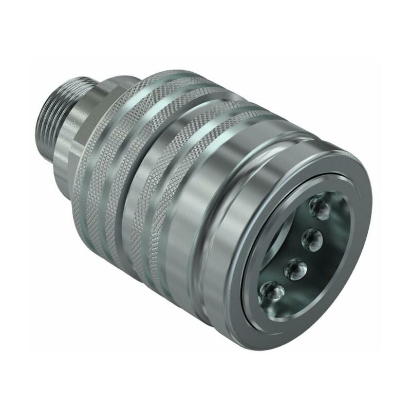 foto del prodotto innesto rapido valvola femmina passaparete 1 2 din2353 m18 12l faster